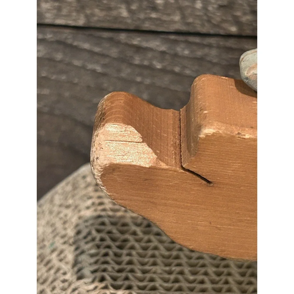 Lark Toys Kellogg MN Wooden Dinosaur Handmade Pull Toy 12.5